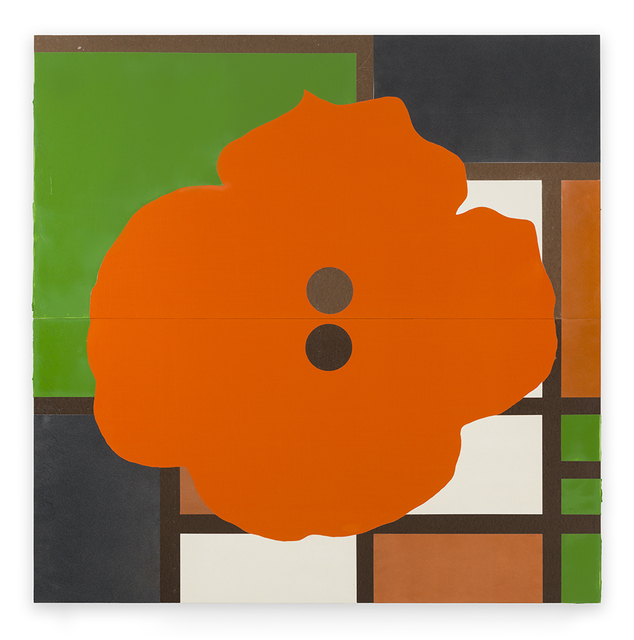 Donald Sultan, ‘Orange button December 17 2015’, 2015, RYAN LEE