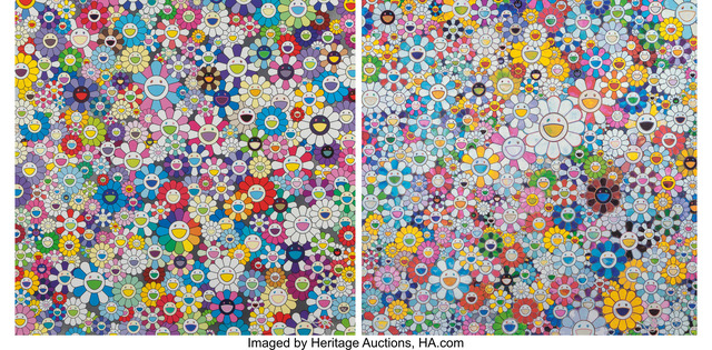 Takashi Murakami, ‘Shangri La, Shangri La and When I Close My Eyes I See Shangri La’, 2012-2016, Heritage Auctions