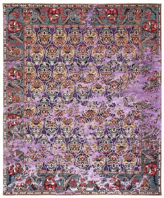 Jan Kath, ‘Skull 2 Sky in cooperation with Entrance to Heaven rug’, 2019, Design/Decorative Art, Silk and Wool, Galerie SORS