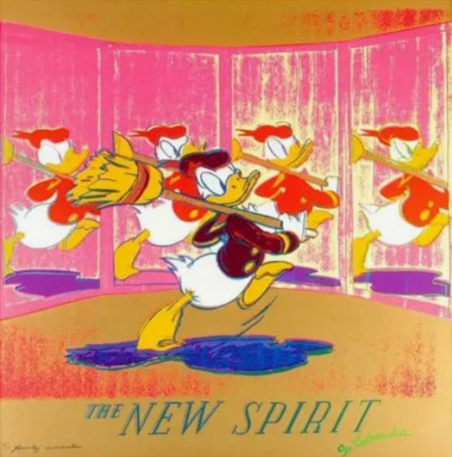 Andy Warhol, ‘The New Spirit (Donald Duck) F.S. II 357’, 1985, Other, Screen print, Lush Art Agency