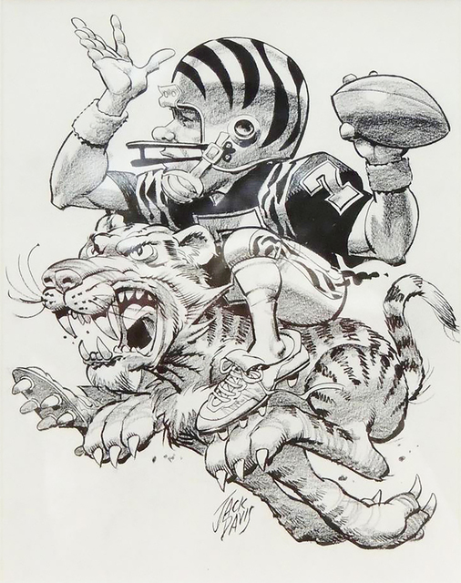 Jack Davis, ‘Cincinnati Bengals’, 1990, The Illustrated Gallery