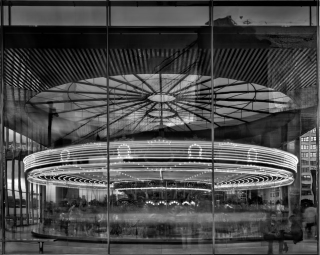 Matthew Pillsbury, ‘Jane's Carousel, Brooklyn Bridge Park’, 2011, Photography, Archival pigment ink print, Benrubi Gallery