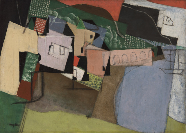 Henri Hayden, ‘Le port aux arcades’, 1917, HELENE BAILLY GALLERY
