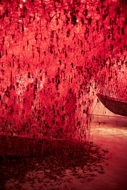 Chiharu Shiota, ‘The Key in the Hand (Installation view)’, 2015, 56th Venice Biennale