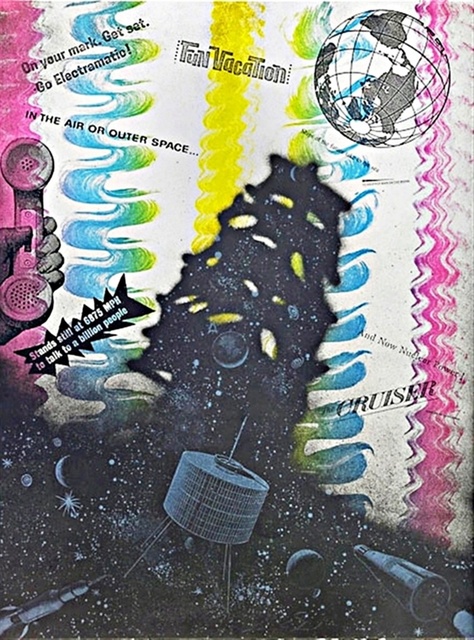 Kenny Scharf, ‘Fun Vacation (200, Engberg)’, 1990, Print, Lithograph in five colors on white Rives BFK pape, Alpha 137 Gallery