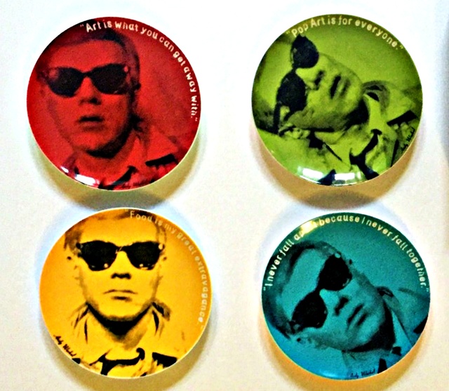 Andy Warhol, ‘Set of Four Limited Edition Self Portrait Plates for Rosenthal in Original Box ’, ca. 1991, Alpha 137 Gallery