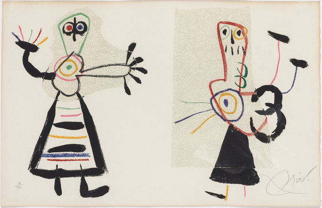 Joan Miró, ‘L'Enfance D'Ubu (M. 1015)’, 1975, Doyle