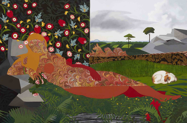 Dinorá Justice, ‘Portrait Nine - after Titian and Giorgione’s “Venus of Urbino” 1’, 2017, Gallery NAGA