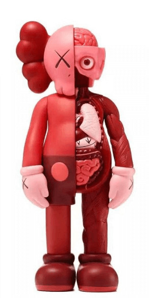 KAWS, ‘Blush Flayed Companion’, 2017, EHC Fine Art