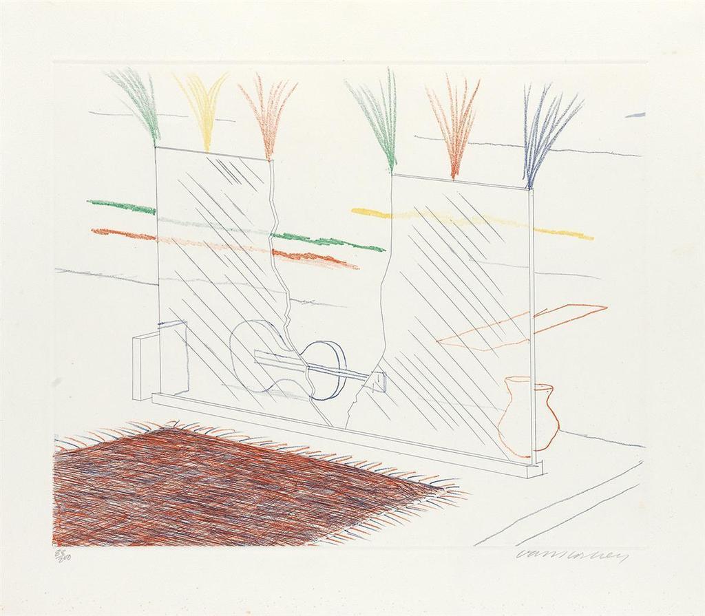 David Hockney - On It May Stay His Eye