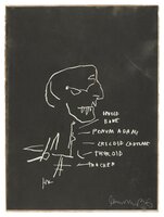 Jean-Michel Basquiat - Thyroid, from Anatomy