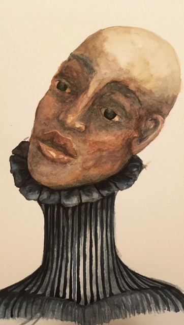 Sarah Naqvi, ‘Untitled’, 2018, Drawing, Collage or other Work on Paper, Watercolour on heavy weight paper, framed, Akinci