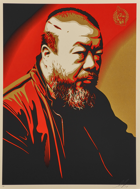 Shepard Fairey, ‘Ai Weiwei’, 2014, Rago/Wright