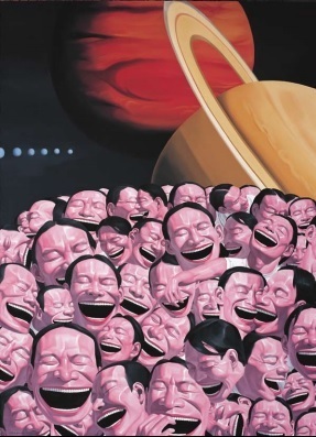 Yue Minjun, ‘Starry Night’, 2009, Weng Contemporary