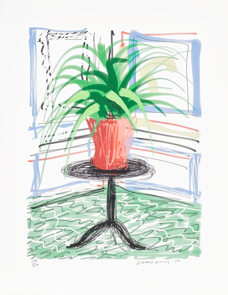 David Hockney - No. 468, 2010, from A Bigger Book: Art Edition C