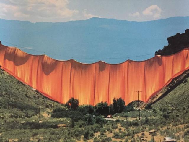 Javacheff Christo Valley Curtain 20th Century Artsy