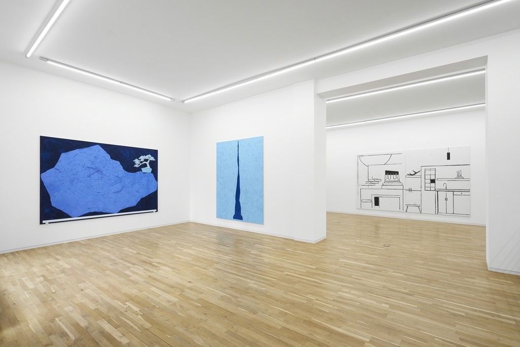 Thomas Arnolds – Ort und Hall (Place and Echo), exhibition view, Jahn und Jahn, 2019 Thomas Arnolds – Ort und Hall (Place and Echo), exhibition view, Jahn und Jahn, 2019