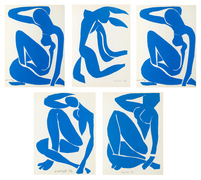 Blue Nude IV Serigraph by Henri Matisse (1869 - 1954)