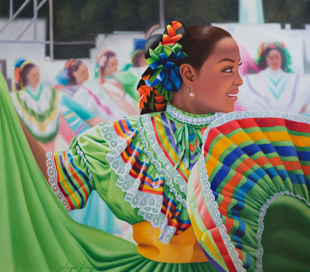 Sergio Gomez, ‘Disfrutando Del Baile’, 2018, Galería Corsica