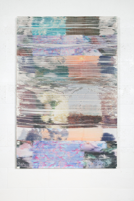 Margo Wolowiec, ‘Super Tuesday II’, 2017, Painting, Hand woven polymer, linen, sublimation dye, Jessica Silverman