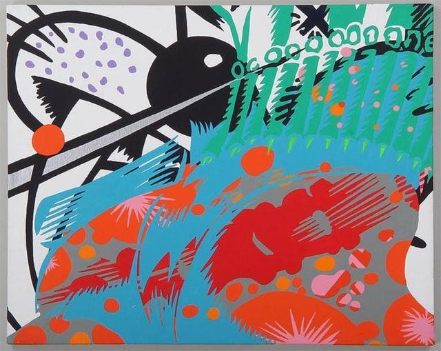 Robert Reitzfeld, ‘Untitled Painting from Cartoon Series’, 1990-1999, Lions Gallery