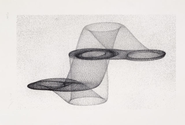 Herbert W. Franke, ‘Oszillographie’, 1970, DAM Gallery