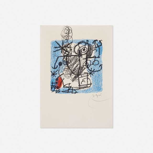 Joan Miró, ‘Les Essencies de la Terra (one plate)’, 1968, Rago/Wright