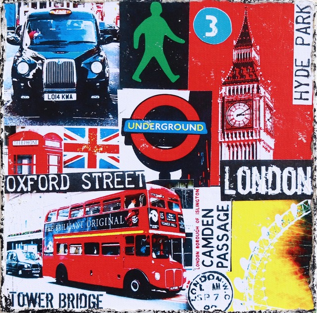 Marion Duschletta, ‘London Hyde Park’, 2016, Painting, Mixed Media on Canvas, Artspace Warehouse