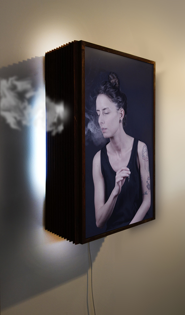 MARCK, ‘Art Student’, 2015, Installation, Video sculpture, Laurent Marthaler Contemporary