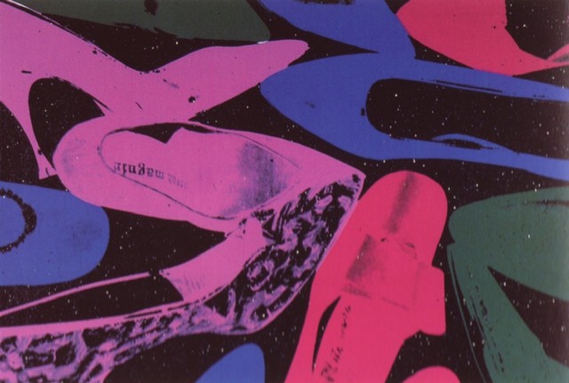 Andy Warhol, ‘Shoes with Diamond Dust’, 1980, Print, From the portfolio of five screenprints with diamond dust on Arches Aquarelle (Cold Pressed) paper, Coskun Fine Art