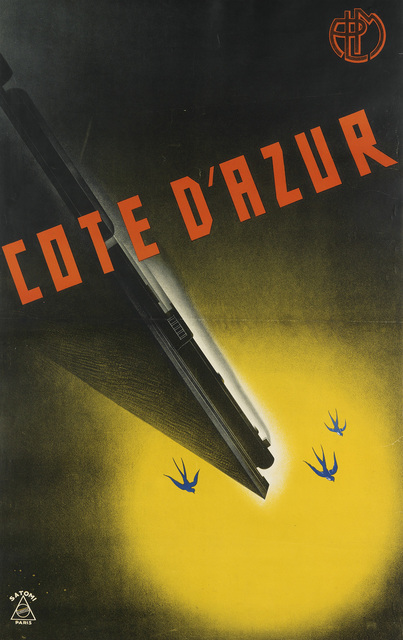 MUNETSUGU SATOMI, ‘COTE D'AZUR’, 1934, Swann Auction Galleries