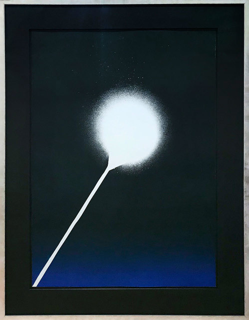Otto Piene, ‘Apparition White’, 1975, Print, Silkscreen on cardboard, Galerie Kellermann