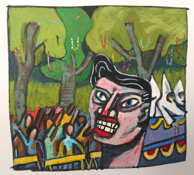 David Lambert, ‘Mardi Gras’, 2016, LeMieux Galleries