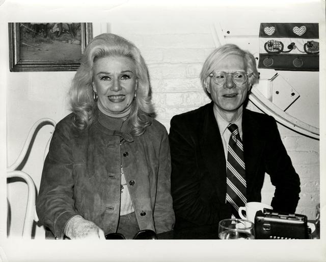 Andy Warhol, ‘Ginger Rogers & Andy Warhol’, 1985, The Future Perfect