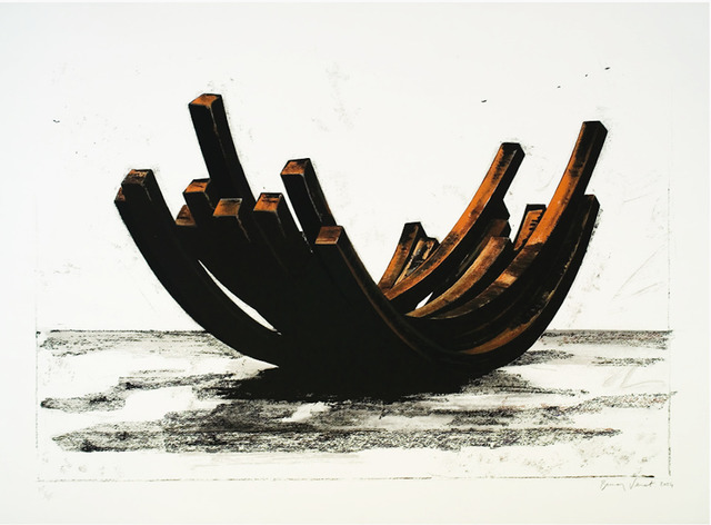 Bernar Venet, ‘97.5 Arc x 14’, 2004, Print, Silkscreen, F.L. Braswell Fine Art