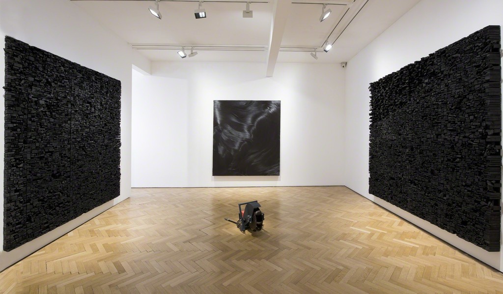 Leonardo Drew, 127L, 2013, Jason Martin, Rosary, 2011, Leonardo Drew, 126L, 2013 and James Capper, Porta Carva, 2012 Leonardo Drew, 127L, 2013, Jason Martin, Rosary, 2011, Leonardo Drew, 126L, 2013 and James Capper, Porta Carva, 2012