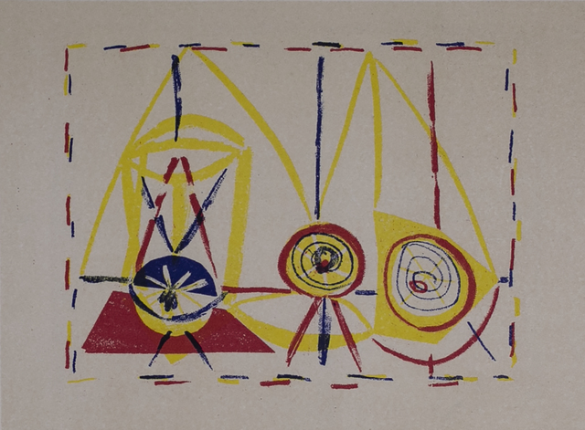 Pablo Picasso, ‘Composition, 1949 Limited edition Lithograph by Pablo Picasso’, 1949, White Cross