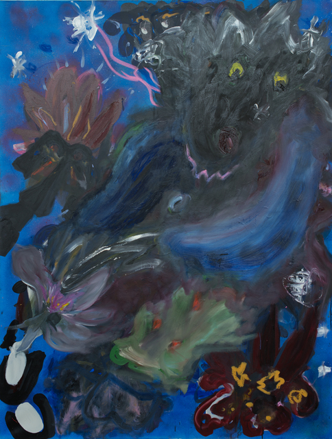Paige Perkins, ‘Boo K’, 2016, Painting, Oil, Acrylic and Spray Paint, and oil bar on Canvas, The Dot Project