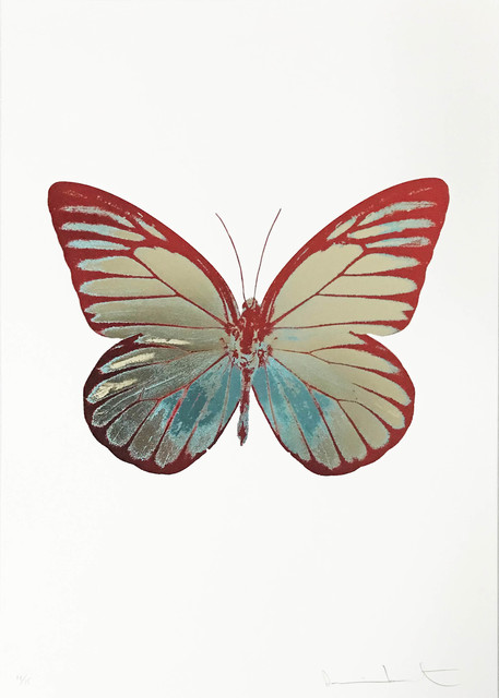 Damien Hirst, ‘The Souls I, Grafixgold-Topaz-Chillired’, 2010, Kunsthuis Amsterdam