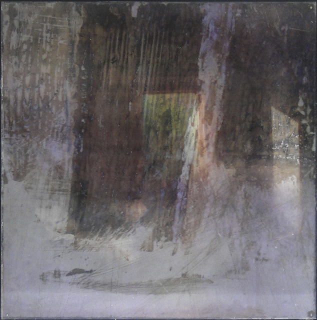 Dorothy Simpson Krause, ‘Fragments Vaulted’, 2010, Photography, Lenticular print with encaustic, 571 Projects