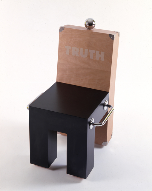 Dan Friedman Truth Chair 1987 Artsy