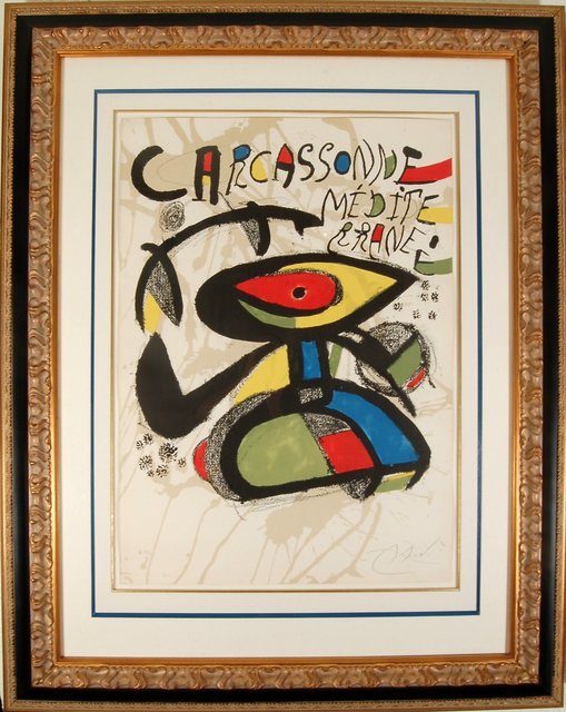 Joan Miró, ‘Carcassone Mediterranee’, 1980, Joseph Grossman Fine Art Gallery