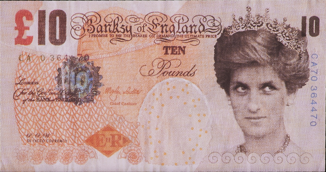 Banksy, ‘Di-faced Tenner, 10 GBP Note’, 2005, Rago/Wright