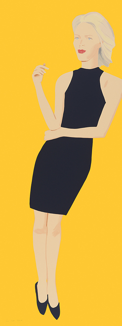 Alex Katz, ‘Black Dress VIII, Ruth (series)’, 2015, Nikola Rukaj Gallery