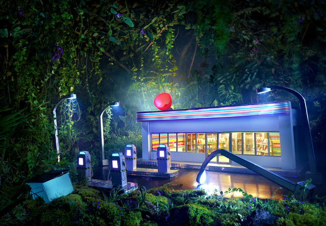 David LaChapelle, ‘Gas AM PM’, 2012, Photography, C-print, Alex Daniels - Reflex Amsterdam