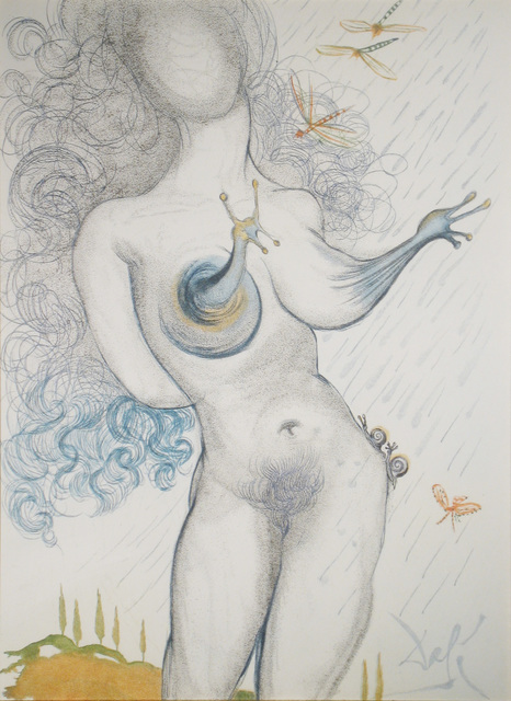 Salvador Dalí, ‘Nude with Snail Breasts’, 1967, DTR Modern Galleries