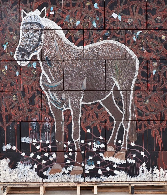 Omar Ba, ‘Le Grand Echiquier’, 2016, Wilde | Geneva, Switzerland