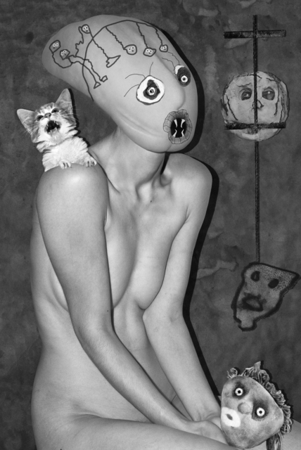Roger Ballen, ‘Scared Cat’, 2016, V1 Gallery