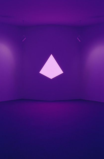 James Turrell, âRaethro II, Magenta (Corner Shallow Space)â, 1970, Other, MASS MoCA