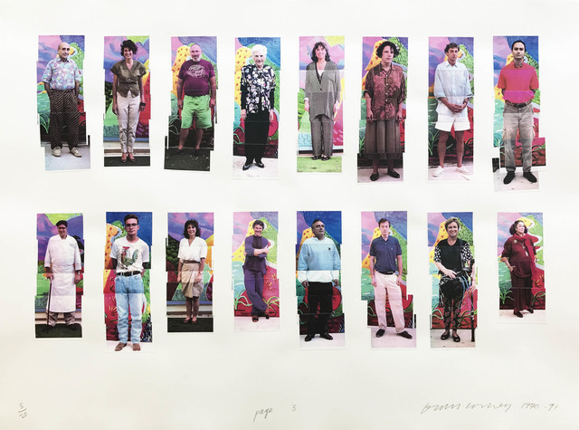 David Hockney, ‘LA Visitors (page 3)’, Hamilton-Selway Fine Art: Fall Fusion of Pop and Contemporary Art